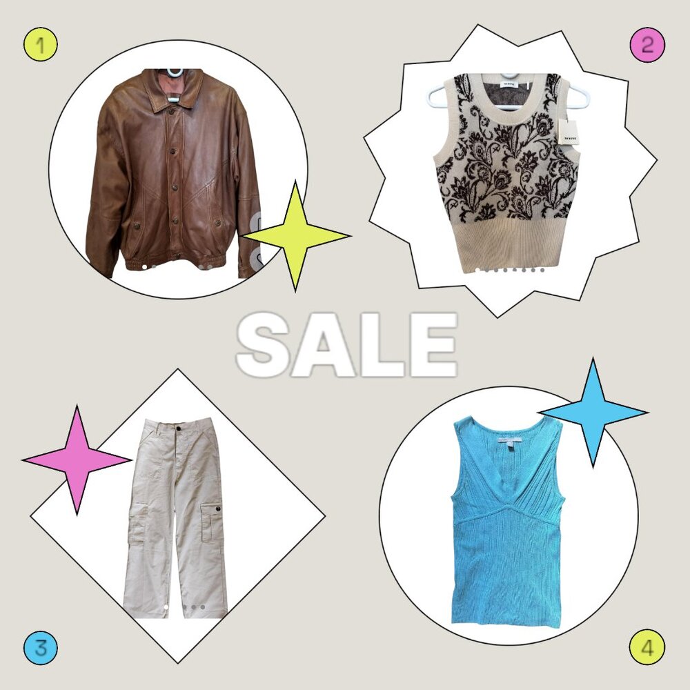 Y2K vintage bundle: Soporcol, Sandro, Old Navy